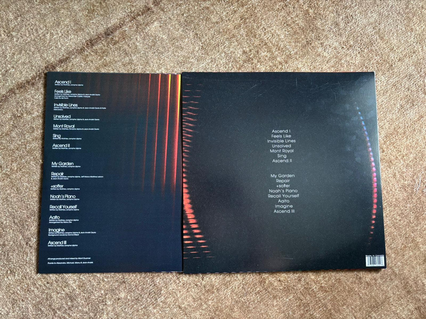 Ascend LP - 180gram Vinyl with Printed Innersleeve